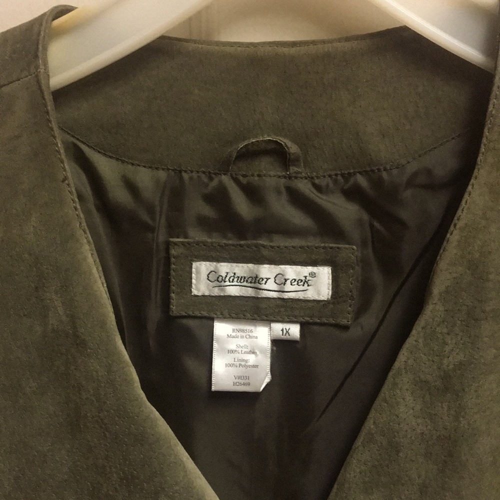 Women's Olive Green Jacket - Picture 4 of 9